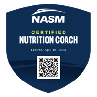 NASM Certified Nutrition Coach